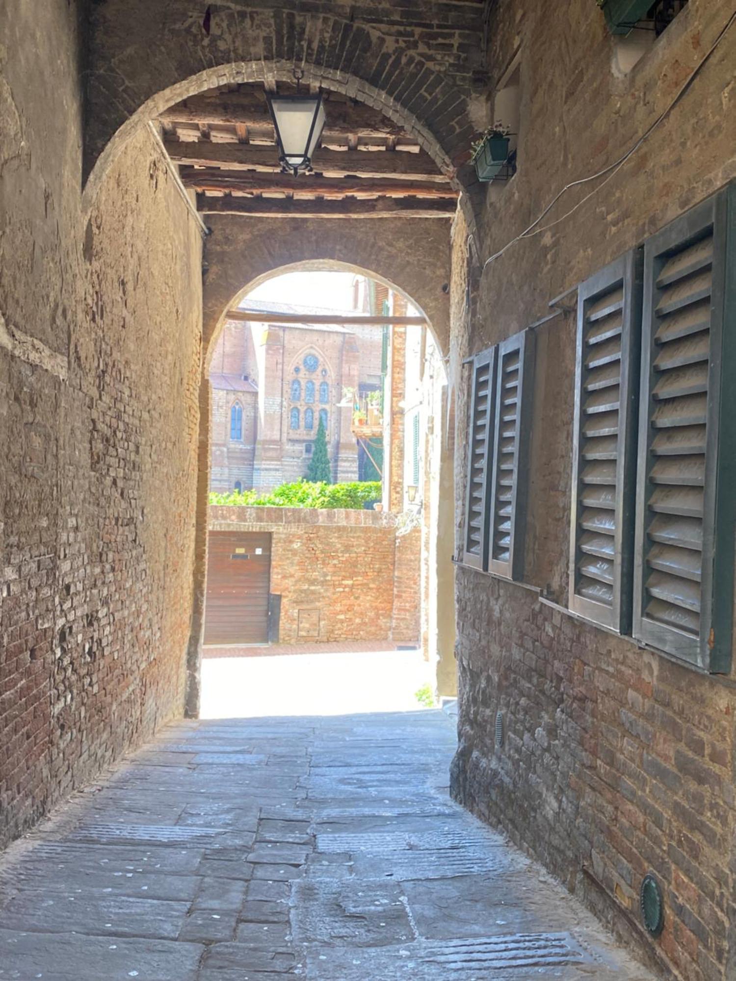 Loft Vicolo Di Vallepiatta 2 Min Piazza Del Campo Con Parcheggio Siena Esterno foto